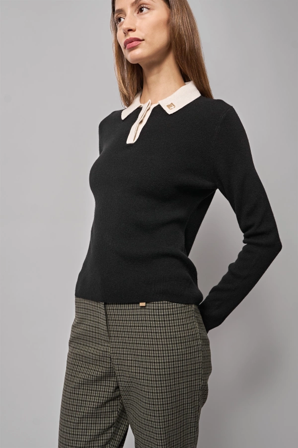 wholesale Selena Cashmere blend Knit top john meyer
