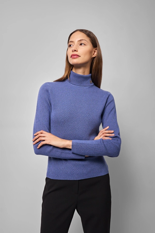 wholesale Iris Cashmere blend Turtle Neck Sweater john meyer